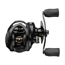 Baitcasting Fishing Reels, 8 kg, Ultralight, Bass and Pike (Black, Left)