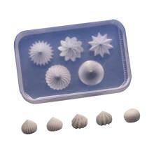 Creative Tool Small Cream Bead Silicone Mold for Making-12mm