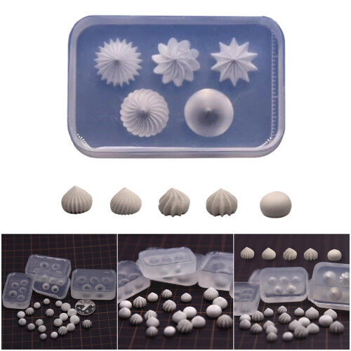 Creative Tool Small Cream Bead Silicone Mold for Making-12mm 2