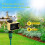 Solar WiFi Sprinkler Timer Remote App Control Automatic Watering Artif 6