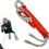 Double Diving Hook, Cave Diving Hook  Reef Double Hook, Double Diving Hook  Safety Equipment, O Ring Design Red 5