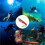Double Diving Hook, Cave Diving Hook  Reef Double Hook, Double Diving Hook  Safety Equipment, O Ring Design Red 3