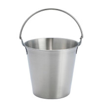 Stainless Steel Ice Bucket Large Capacity 2 in 1 Design Keeps Ice Cold Longer for Parties
