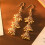 Lightweight Bohemian Ethnic Dangling Earrings Featuring-Silver 7