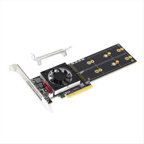 M.2 PCIe Expansion Card Split-Free PLX8747 Integrated Module Supports