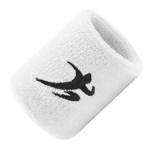 Breathable Unisex Sports Sweatband Wristband Wrist Protection Gym Running Sports Wrist Support Wrap Band White