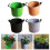 Stoff-Wachstumsbeutel mit Griff,-Schwarz 1 Gallone 3