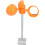 Reflective Spinning Bird Deterrent Wind Stability for Various Outdoor Environments 2