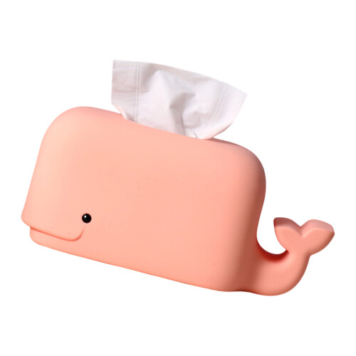 Distributeur créatif de papier de boîte d'organisateurs de-Rose