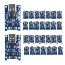 30 Stück Typ-C 18650 Lithium-Akku-Ladegerätmodul 5V 1A Ladeplatine