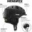 Hendrix Helmet  Matte Black, S 3