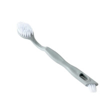 DoubleSided Long Handle Shoe Cleaning Brush with Soft Bristles and Deep Edge Cleaner 24x2.7cm