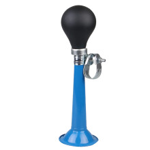 Klaxon de vélo tendance, puissant et bicolore, avec bouton-poussoir en caoutchouc, matériau durable et non toxique, accessoire universel pour