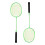 Training Badminton Schläger Federball Set 7
