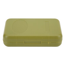 Outdoor Companion, estuche grande de doble cara para accesorios de pesca con cierre magnético, material ABS impermeable que garantiza resistencia a