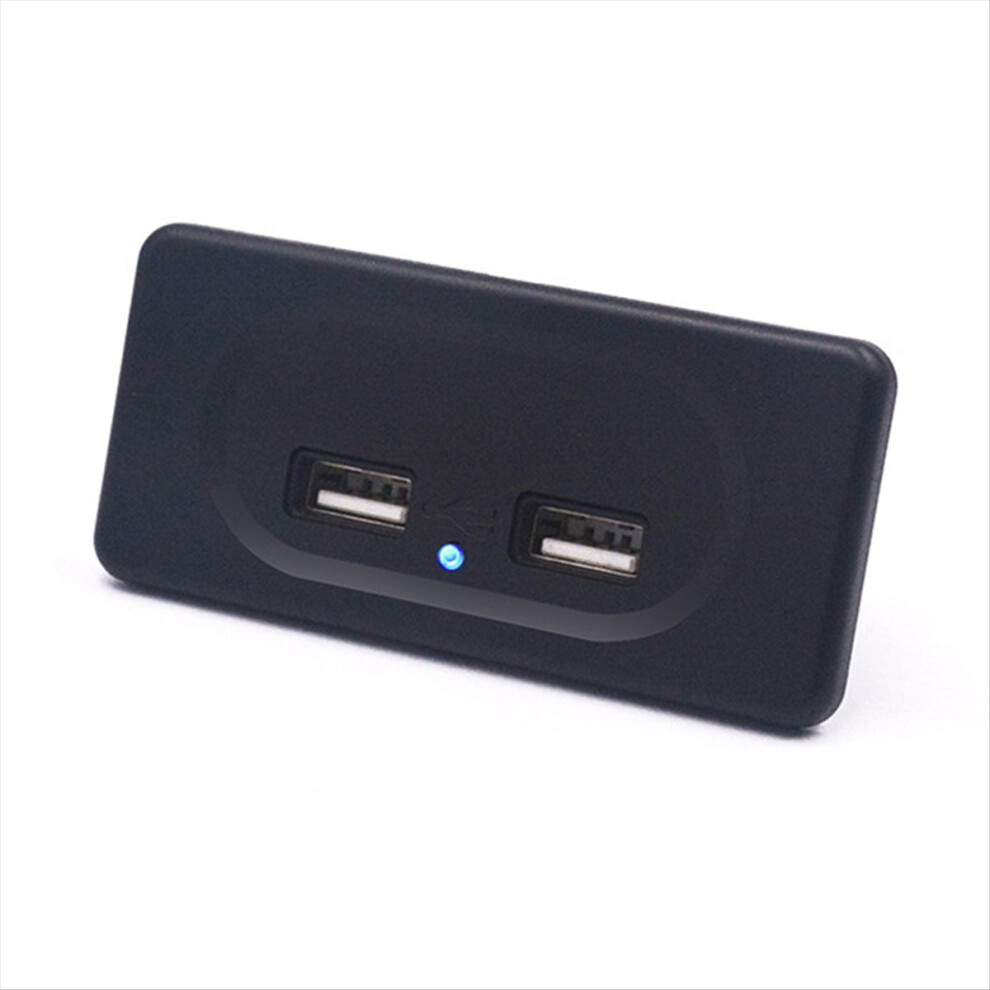 12V Car Socket Dual Usb Charger For Installation Motorhome Caravan Acc 4853197624803