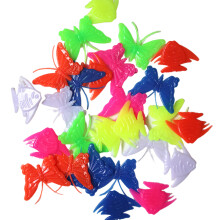 Perles en plastique phosphorescentes pour décorer les rayons de vélo, réutilisables, accessoires lumineux pour vélos enfants, installation facile