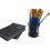 Metall-Stiftebecher, eleganter Schreibtischbecher, 4er-Pack 7