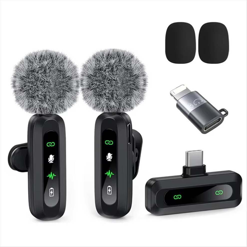 Wireless Lavalier Microphone For Android Laptop Live Broadcast Gaming 4853197632365