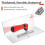 4 Pcs Tile Tools Stainless Steel Square Notched Trowel Set Masonry Han 5