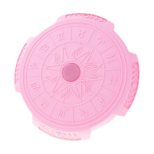 Twisting Disc Twist Board Waist Abdomen Hips Training Strong Load Shifting Unique Balance Board Massage Plate Pink