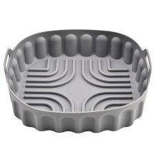 Air Fryer Accessories Nonstick Silicone Baking Mat Temp Resistant Liner for Pizza Cooking