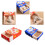 Lit de couchage lavable pour animaux de compagnie, grotte-Bleu M 3