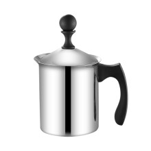 Handcooled stainless steel milk pan, milk foam maker, coffee frother pitcher