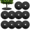 Tree Protection Weed Control Mats, 25 cm Mulch Disc, 10 Pieces 1