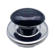 2 Pack Whistling Kettle Lid Caps with Heat‑Resistant Phenolic Knob and Stainless Steel Base for Teapots