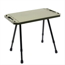 Klappbarer Campingtisch, höhenverstellbarer Klapptisch aus Aluminiumlegierung