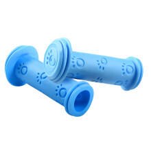 1 Pair Kid Bikes Grip Antis Rubber Bikes Handlebar Grip Scooter Folding Bikes Cycling Accessories blue