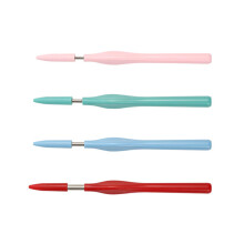 4pcs Punch Needle Sticker Set 2.5/3/3.5/5.0mm Needle Tip Punch Needle Embroidery Stylus for Sticker Sewing