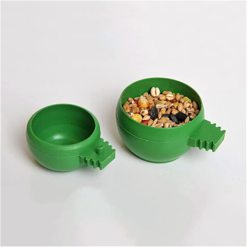 Bird Water Feeder for Parrot Cage with Easy Mounting and Continuous Supply, Size L Medium 1