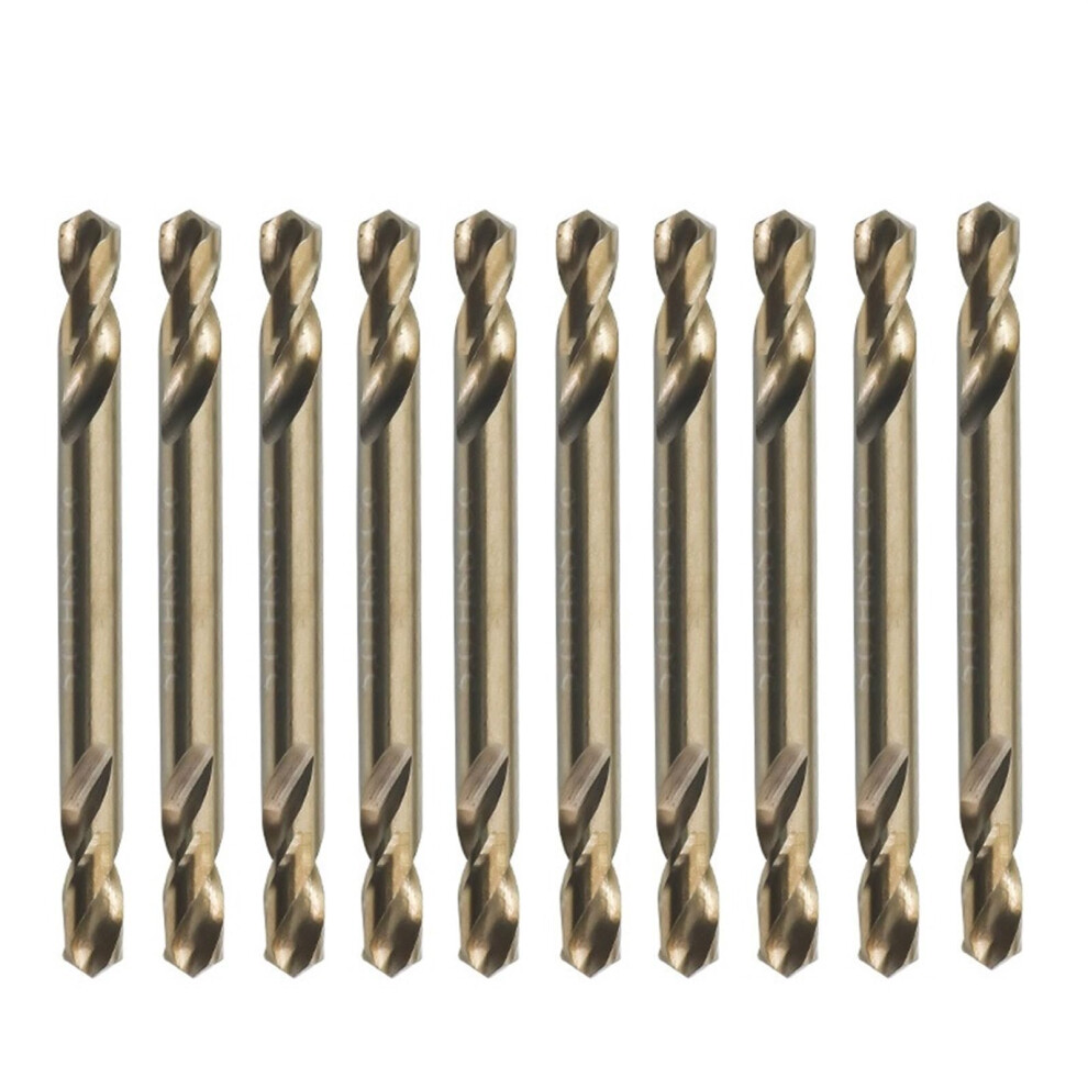 10Pcs 3Mm5.5mm M35 Cobalt Double Ends Drill Bits Hssco Twist Drill Bit For Stainless Steel (3/3.2/3.5/4/4.2/4.5/5/5.2/5.5Mm)(4.2Mm 10Pcs) 9001264690700