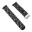 Uhrenarmband mit Schnellverschluss, Silikon, 8
