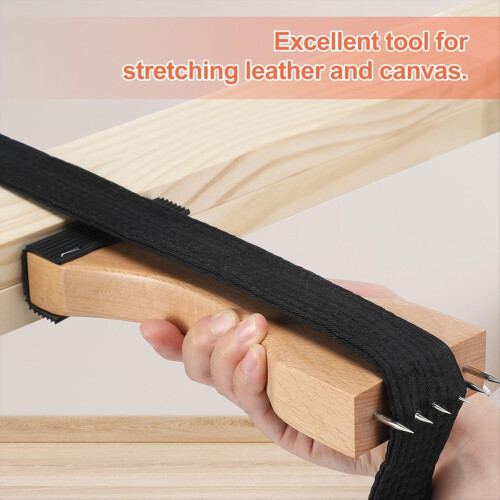2 Pack Gooseneck Webbing Stretcher Puller Upholstery Tools Handy to Ca 2
