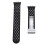 Uhrenarmband mit Schnellverschluss, Silikon, 2