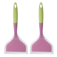 Durable Silicone Spatula Frying Spatula Produced-Green Rose Red