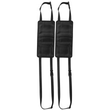 Supporto impermeabile per canna da pesca per sedili auto, organizer per canna da pesca con superficie antigraffio e vestibilità regolabile per