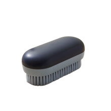 Shoe Cleaning Brush with Soft Bristles for Shoes and Clothes, Gentle Laundry Scrub Brush Blue 200x40x56mm