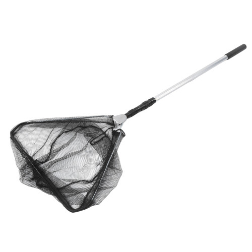 Landing Net with Soft Mesh Will Not Damage Fish, Foldable Triangular Mesh for Compact and Convenient Storage 1