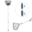 Landing Net with Soft Mesh Will Not Damage Fish, Foldable Triangular Mesh for Compact and Convenient Storage 8