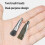 Cleaning Brush Accessories Removable Brush Head For-Wire brush 4
