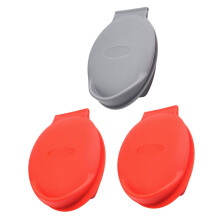 3 pieces oyster clip tool, oyster shucking holder, modern oyster opener, oyster shucking clamp, hand clip for peeling oysters, silica gel red