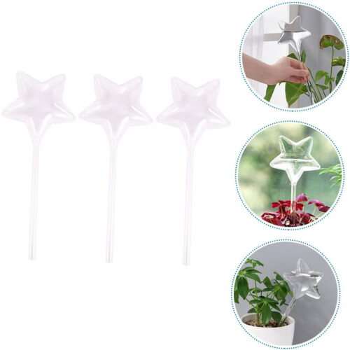 3 Pieces Automatic Watering Stakes for Plants Bulbs Pots Watering Spikes Automatic Watering Devices Automatic Watering Systems 1