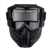 Selbstverdunkelnde Schweißerbrille, verstellbares Band, abnehmbare Schweißermaske