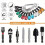 12Pcs Drill Bit Holder 1/4 Inch Hex Shank Keychain Portable Quick Chan 4