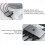 4 in Out USB 2.0 KVM Switch Shared Controller Adapter Printer Splitter 6