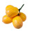 Kunstmatig fruitmodel Gesimuleerd Loquat-fruitmodel-5 vorken 1